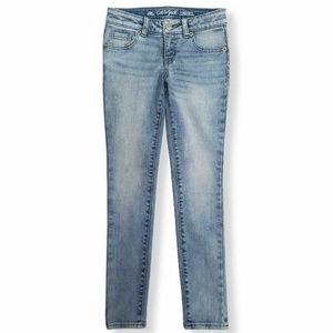 Girls' Ultimate Stretch Skinny Mid-Rise Jeans - Cat & Jack - 7 Slim